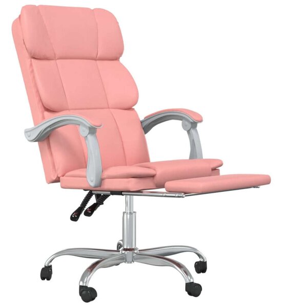 VidaXL Rózsaszín Dönthető Irodaszék