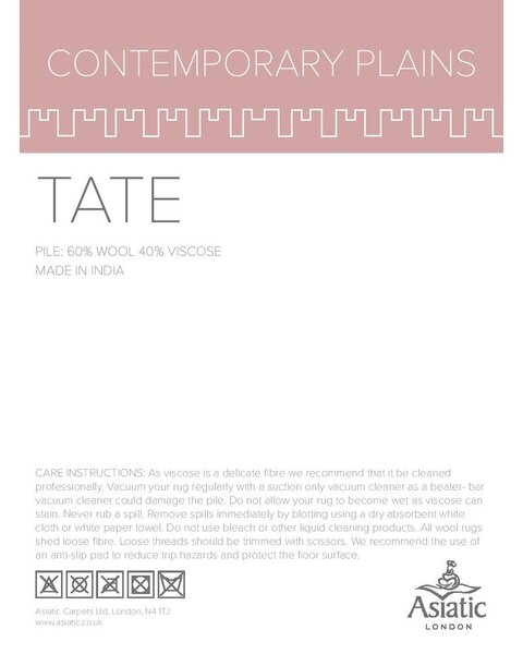 Tate Tonal Textures világos krémszínű szőnyeg, 160 x 230 cm - Asiatic Carpets