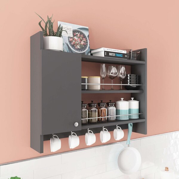 Konyhai polc 85 x 15 x 65 cm