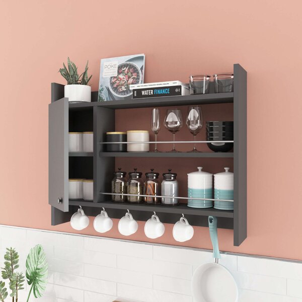 Konyhai polc 85 x 15 x 65 cm