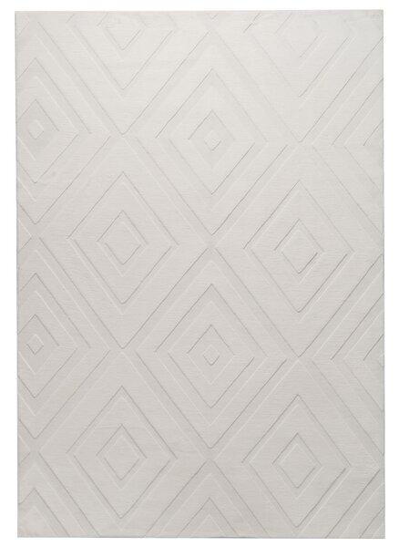 Szőnyeg BORAH Törtfehér 160 x 230 cm