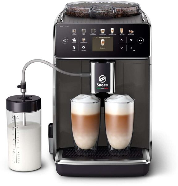 Philips SM6580/10 Saeco GranAroma Automata Kávéfőző 1500W, 1,8l, Fekete