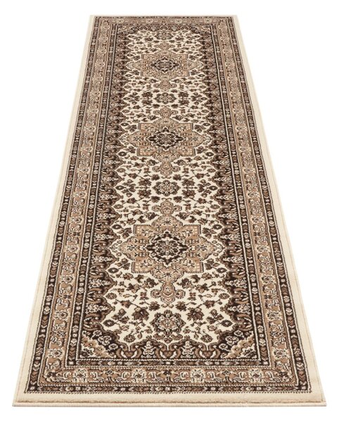 Parun Tabriz bézs futószőnyeg, 80 x 250 cm - Nouristan