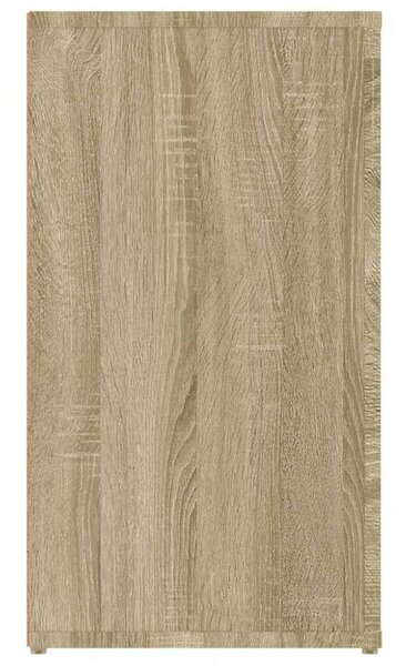 VidaXL Tálalószekrény Sonoma Tölgy - 100x33x59,5 cm