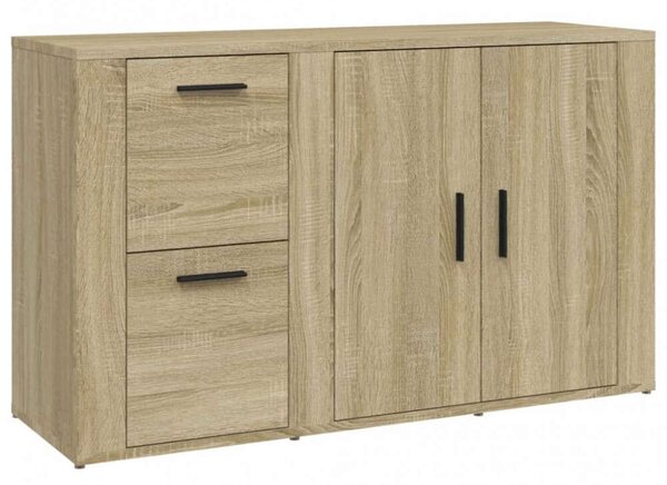 VidaXL Tálalószekrény Sonoma Tölgy - 100x33x59,5 cm