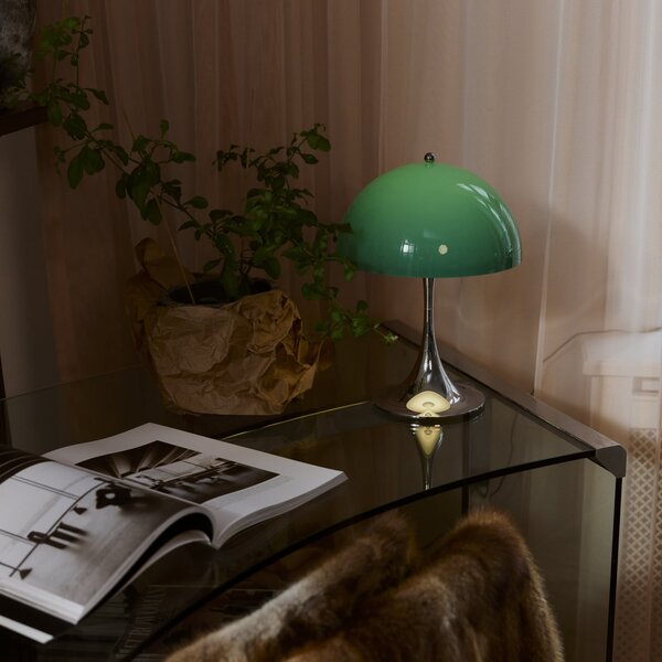 Kültéri Lámpa Louis Poulsen, Panthella 250, dimmable, Zöld, Terasz, Műanyag, Dizájn