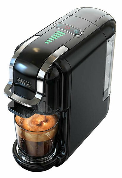 HiBREW H2B 5in1 Multikapszulás Kávéfőző 1450W, 0,6l, Fekete