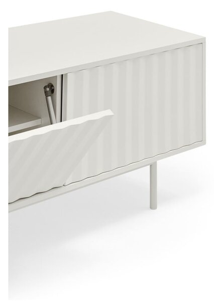 Fehér TV-állvány 180x52 cm Sierra – Teulat