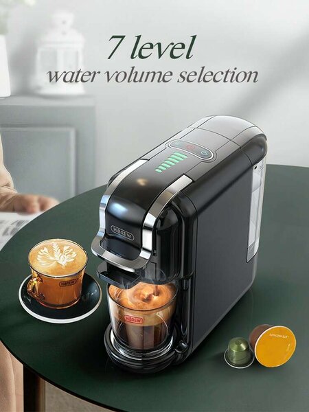 HiBREW H2B 5in1 Multikapszulás Kávéfőző 1450W, 0,6l, Fekete
