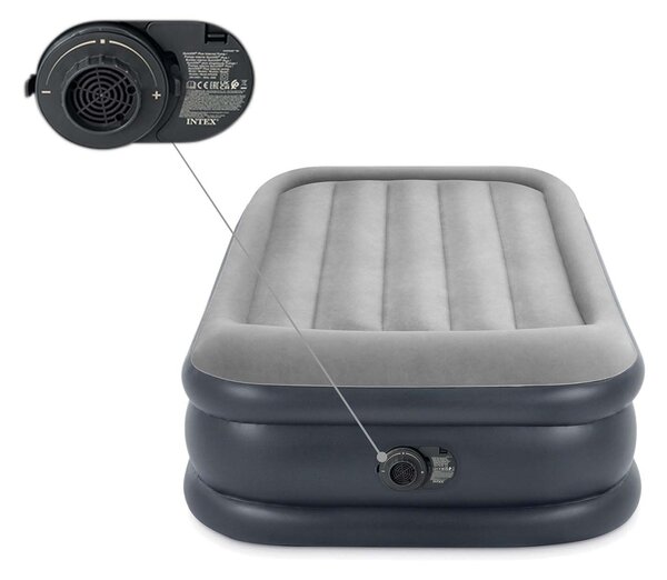 Intex Twin Deluxe Pillow Rest felfújható Matrac 191x99x42cm (64132ND)