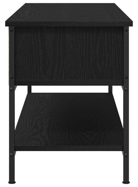TV szekrény garnitúra 100 x 35 x 45 cm Fekete tölgy Szerelt Fa