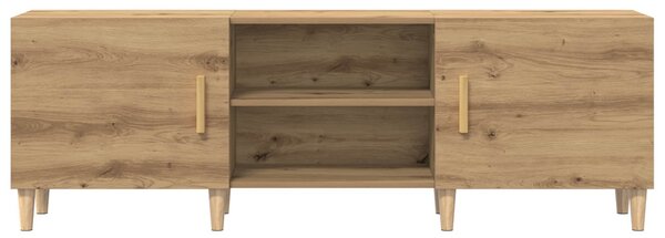 TV szekrény 150 x 30 x50 cm kézműves tölgy Szerelt Fa