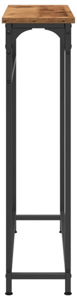 Konzolasztal Öreg fa 75 x 19,5 x 75 cm Szerelt Fa
