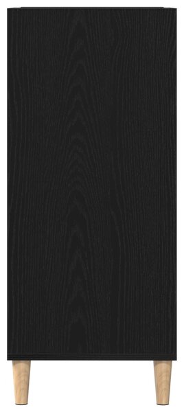 Hanglemez szekrény Fekete tölgy 84,5 x 38 x 89 cm Szerelt Fa