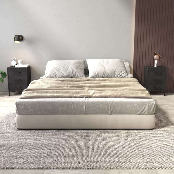VidaXL Fekete Éjjeliszekrény - Tömör Fenyőfa - 40x30x55 cm - 2 db