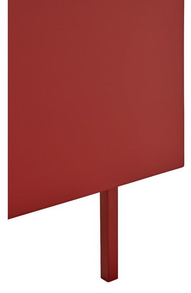 Piros TV-állvány tölgyfa dekorral 180x45 cm Arista – Teulat