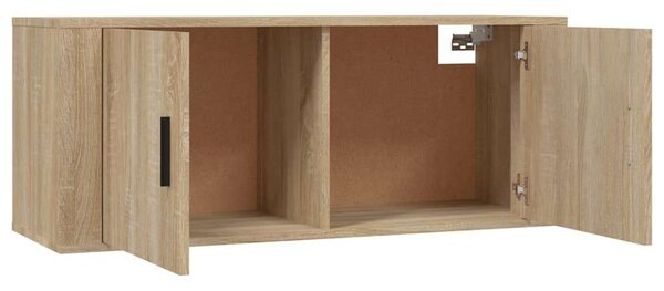 VidaXL sonoma tölgy fali TV-szekrény 100x34,5x40 cm
