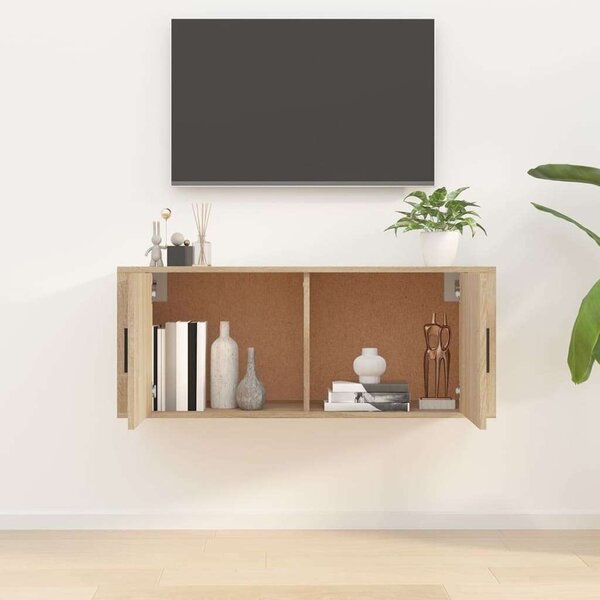 VidaXL sonoma tölgy fali TV-szekrény 100x34,5x40 cm