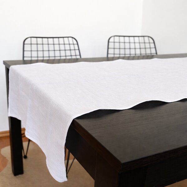 Tom Linen asztali futó fehér Méret: 40x140