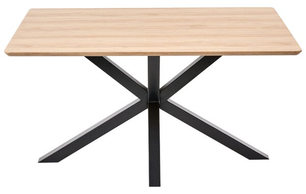 Étkezőasztal SPECTRA Világosbarna 140 cm 90 cm