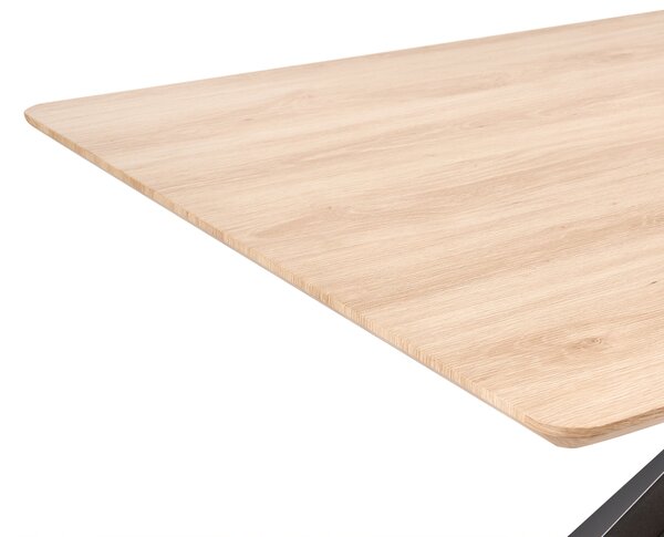 Étkezőasztal SPECTRA Világosbarna 140 cm 90 cm