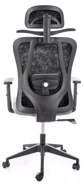 Q-080M Ergonomikus Forgószék Fekete