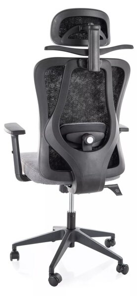 Q-080M Ergonomikus Forgószék Fekete