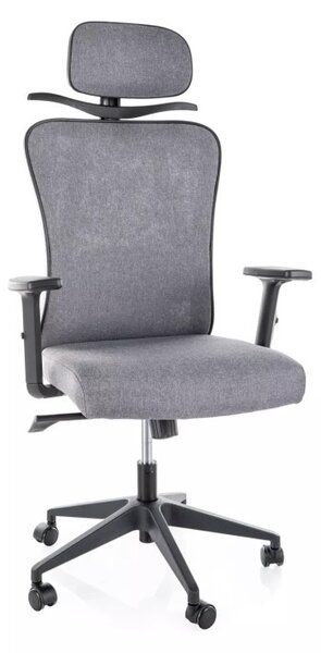 Q-080M Ergonomikus Forgószék Szürke