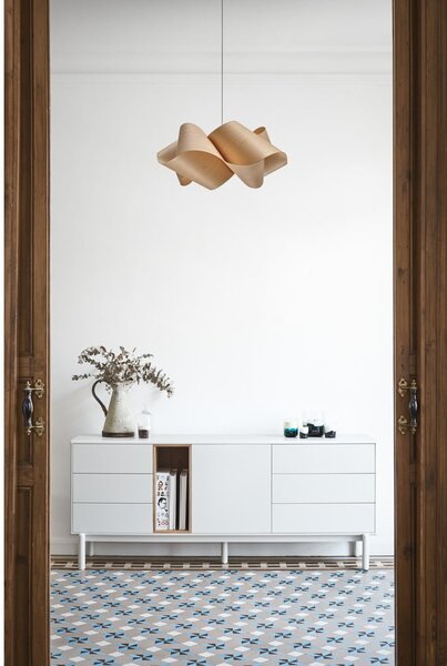 Krémszínű komód 180x76x40 cm Corvo – Teulat