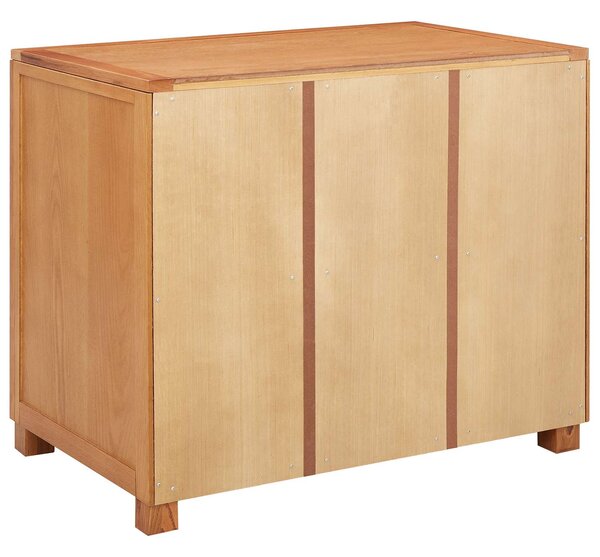Cabinet fiókkal tárolóval Barna 80 x 50 x 70 cm Tömör Tölgyfa