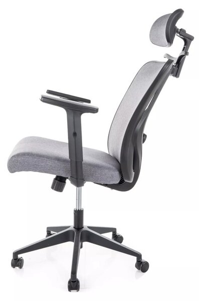 Q-080M Ergonomikus Forgószék Szürke