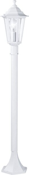 Kültéri állólámpa, 100 cm, fehér színű (Laterna)