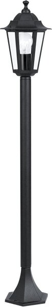 Eglo Laterna 4 kültéri állólámpa, 20,5x100 cm, fekete, 1xE27 foglalattal