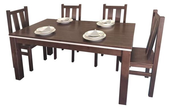 Nobis Bővíthető Étkezőasztal - Borovi Fenyő - 170/220 cm