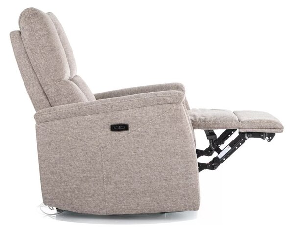 Neptun Brego Elektromos Relax Fotel Bézs