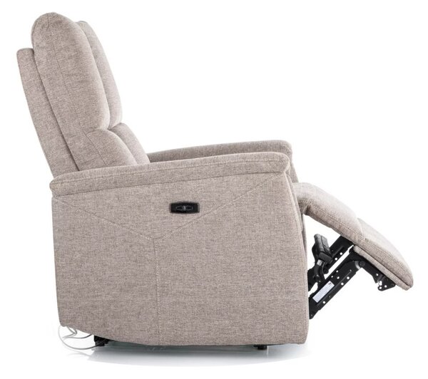 Neptun Brego Elektromos Relax Fotel Bézs