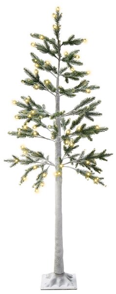 Kültéri dekoráció LED ALBIONI 180 cm Fa Fehér