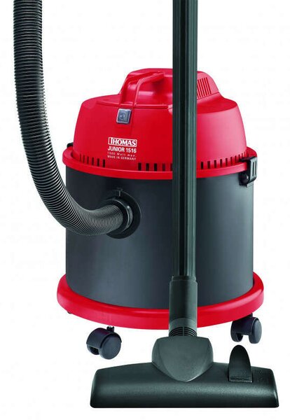 Thomas Junior 1516 száraz-nedves Porszívó 1500W, Fekete-Piros