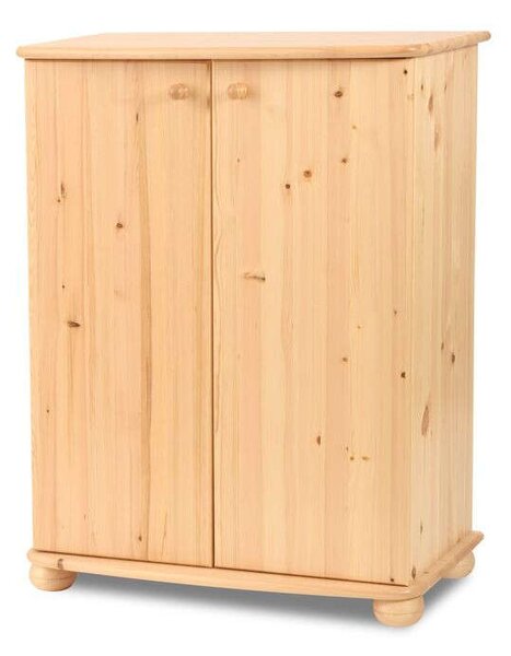 Anikó Fenyő Komód - 2 Ajtós - 110 cm