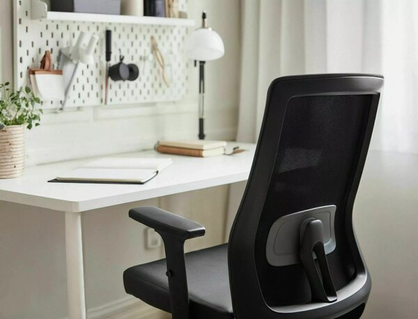 Q-085 ergonomikus forgószék fekete műbőr multiblock mechanizmussal
