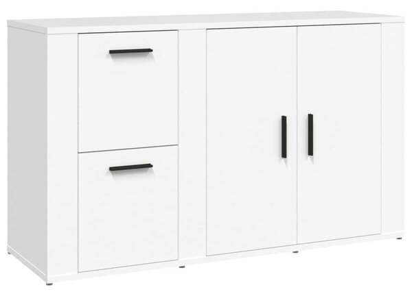VidaXL Fehér Fa Tálalószekrény - 100x33x59,5 cm