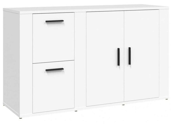 VidaXL Fehér Fa Tálalószekrény - 100x33x59,5 cm