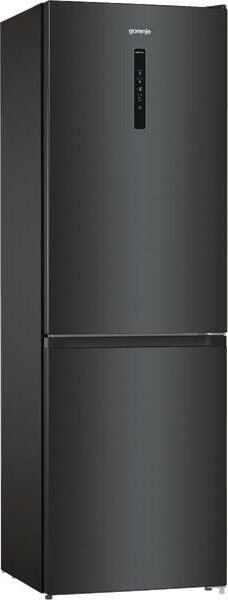 Gorenje NRK619EABXL4 Alulfagyasztós hűtőszekrény, 300 l, 185 cm, No-Frost, E energiaosztály, Fekete (NRK619EABXL4)