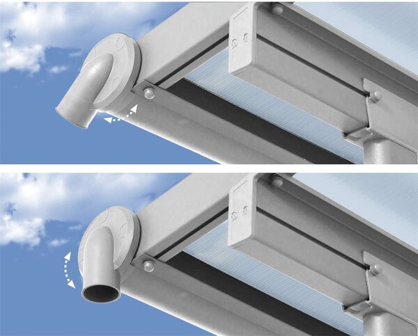 Palram - Canopia Sierra 3000 fehér 3 x 3 pergola