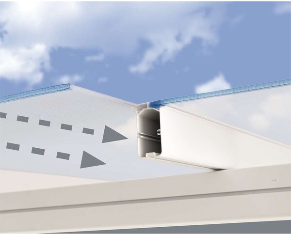 Palram - Canopia Sierra 3000 fehér 3 x 3 pergola