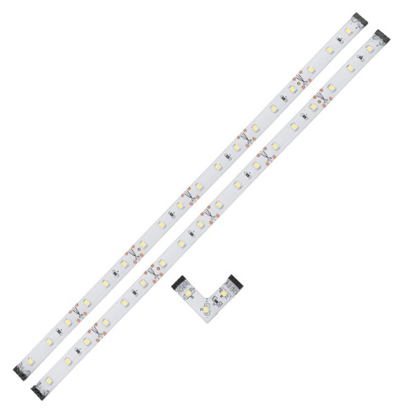 Eglo LED Stripes szalag szett 2x1,44W 12V fehér 2x30cm,zsinorközi kapcsolóval