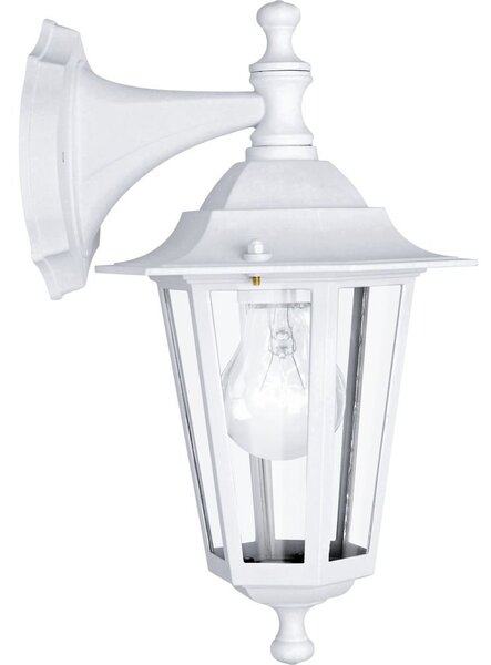 Eglo Laterna 5 kültéri fali lámpa, 35 cm, fehér, 1xE27 foglalattal