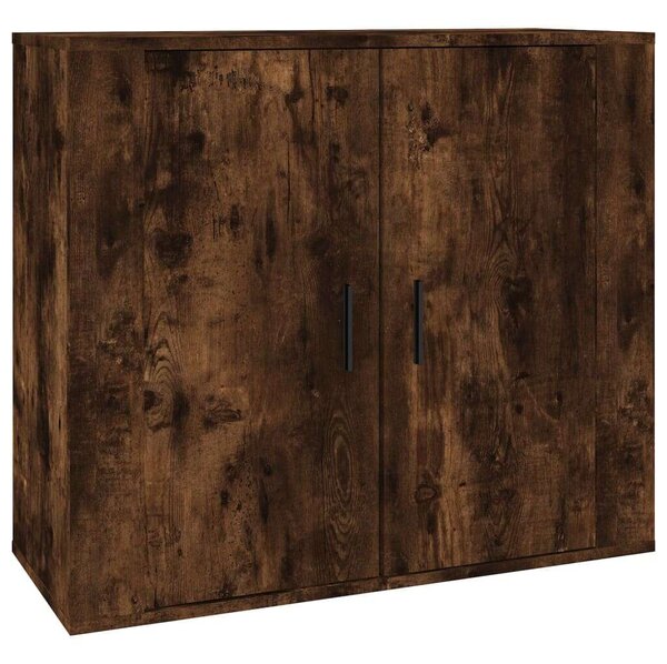VidaXL Füstös Tölgy Tálalószekrény - 3 db - 80x33x70 cm