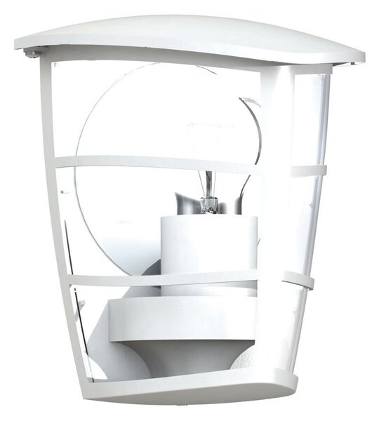 Eglo Aloria kültéri fali lámpa, 18x20 cm, fehér, 1xE27 foglalattal
