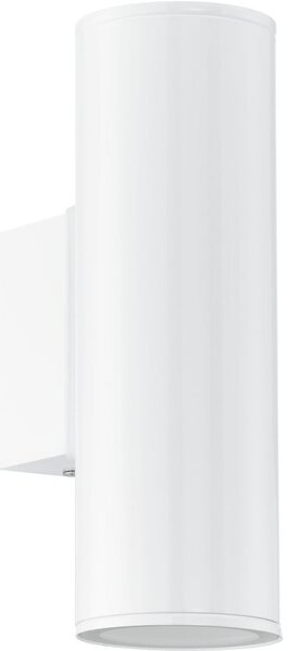 Eglo Riga kültéri fali lámpa 20 cm, fehér, 2xGU10 foglalattal